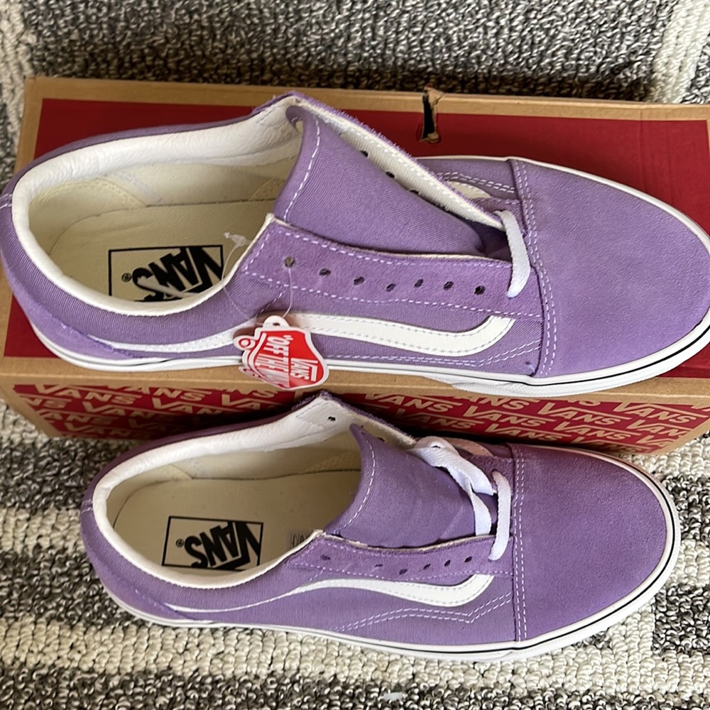 Vans Old Skool Chalk Violet / True White WMNS - Picture 4 of 16